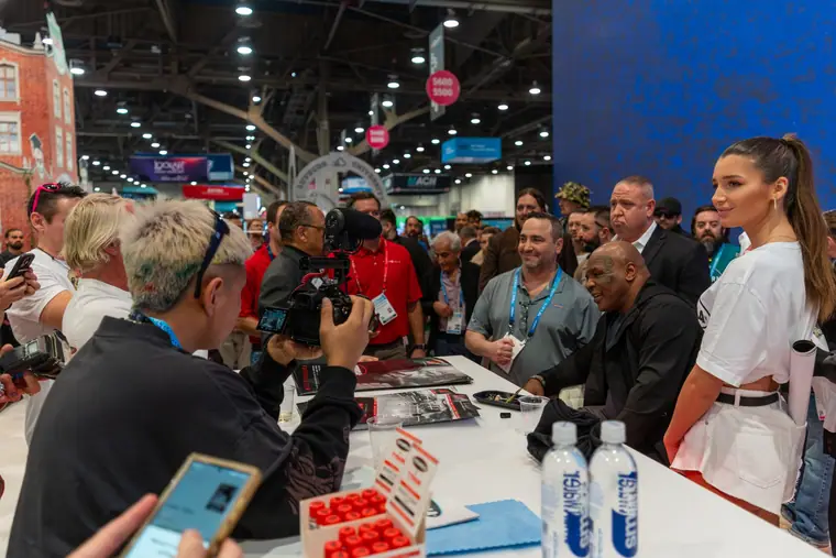 Futurolamiketysonmjbiz2024, Tradeshow Photography by Quantos Media, Las Vegas