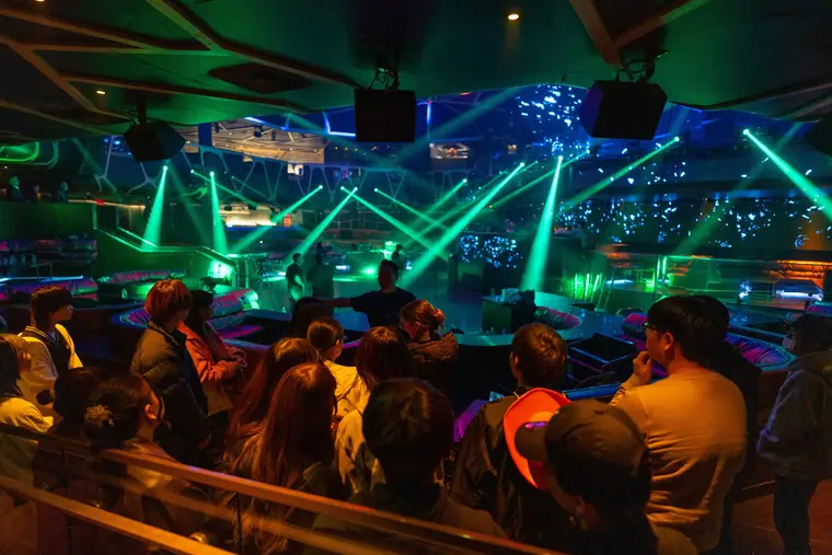 Hakkasanvisualartformclasseventnovember2024, Production Photography by Quantos Media, Las Vegas