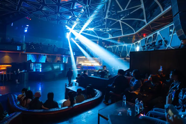 Hakkasanvisualartformclasseventnovember2024, Production Photography by Quantos Media, Las Vegas